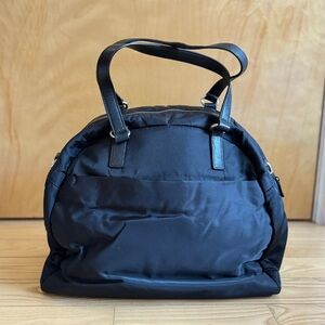 Lo & Sons black “the OG” laptop bag with detachable crossbody strap